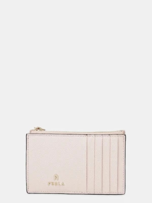 Furla portfel skórzany damski kolor beżowy WP00310.ARE000.0496S