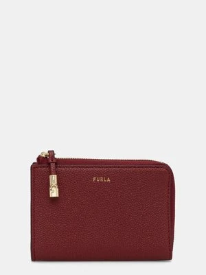 Furla portfel skórzany damski kolor bordowy WP00470 BX3036 CGQ00