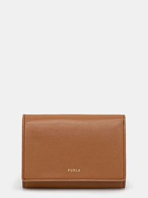 Furla portfel skórzany damski kolor brązowy WP00487 BX2045 RY000