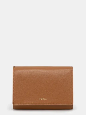 Furla portfel skórzany damski kolor brązowy WP00487 BX2045 RY000