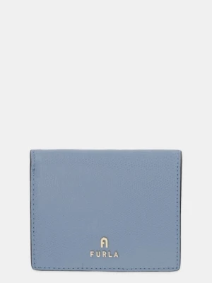 Furla portfel skórzany damski kolor niebieski WP00304 ARE000 4352S