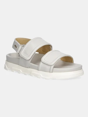 Furla sandały skórzane Sporty Chic Sandal damskie kolor beżowy na platformie YJ52SPC Y62000 1704S
