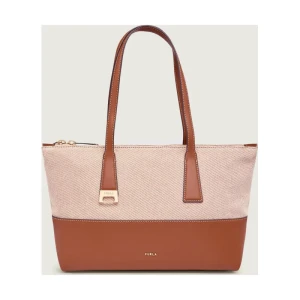 Furla Shopperka FURLA OLIVIA | z dodatkiem skóry