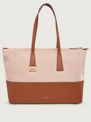 Furla Shopperka FURLA OLIVIA | z dodatkiem skóry