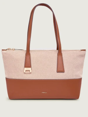 Furla Shopperka FURLA OLIVIA | z dodatkiem skóry