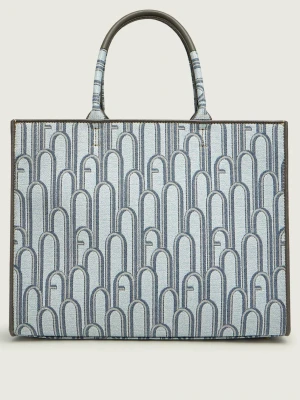 Furla Shopperka FURLA OPPORTUNITY | z dodatkiem skóry