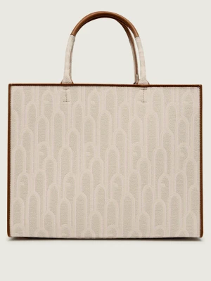 Furla Shopperka FURLA OPPORTUNITY | z dodatkiem skóry