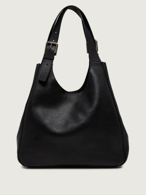 Furla Skórzana shopperka Furla Dora L czarny