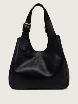 Furla Skórzana shopperka Furla Dora M czarny