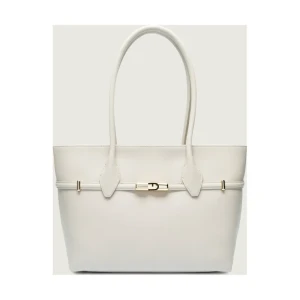 Furla Skórzana shopperka Furla Goccia