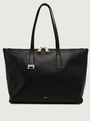 Furla Skórzana shopperka Furla Olivia czarny
