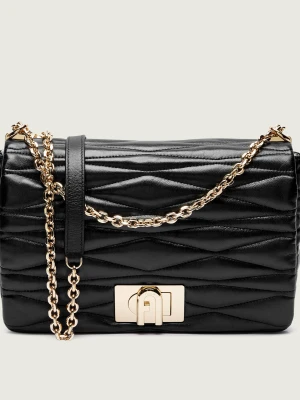 Furla Skórzana torebka na ramię FURLA 1927 czarny