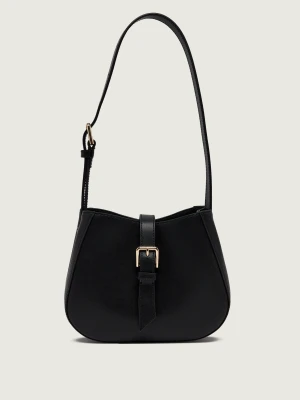 Furla Skórzana torebka na ramię Furla Dora Mini czarny