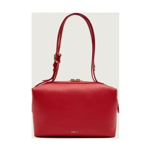 Furla Skórzana torebka na ramię FURLA DOUBLE