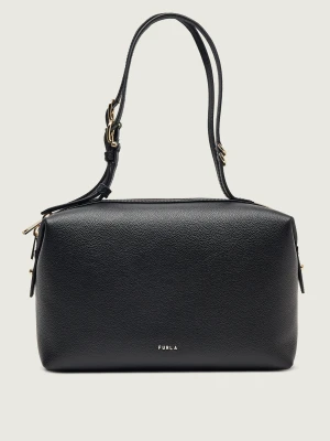 Furla Skórzana torebka na ramię FURLA DOUBLE czarny