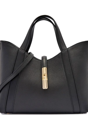 Furla Skórzana torebka na ramię Furla Goccia czarny