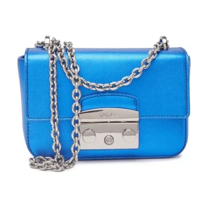 Furla Skórzana torebka na ramię metropolis mini