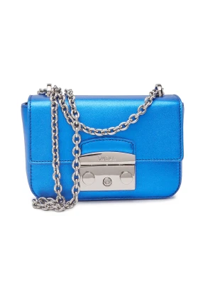 Furla Skórzana torebka na ramię metropolis mini