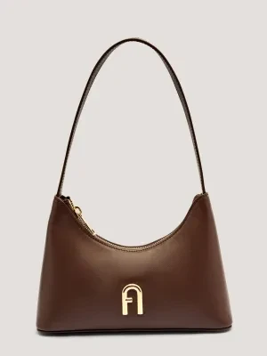 Furla Skórzane hobo FURLA DIAMANTE MINI