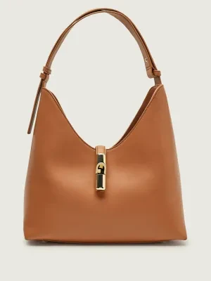 Furla Skórzane hobo FURLA GOCCIA