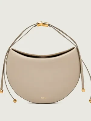 Furla Skórzane hobo FURLA MOONSTONE