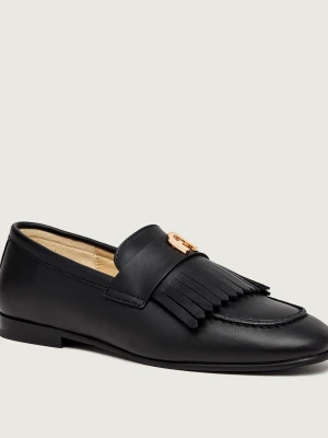Furla Skórzane loafersy Furla Heritage czarny