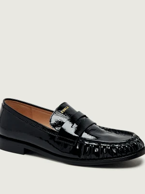 Furla Skórzane loafersy Furla Soft czarny