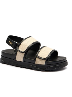 Furla Skórzane sandały FURLA SPORTY ecru