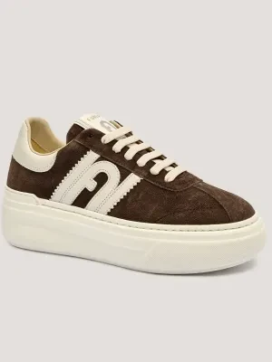 Furla Skórzane sneakersy FURLA NUAGE