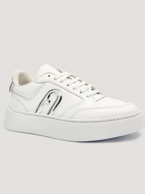 Furla Skórzane sneakersy FURLASPORT LACE-UP