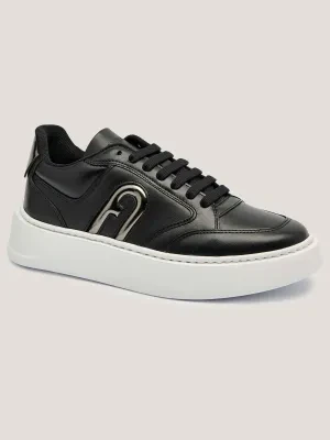 Furla Skórzane sneakersy FURLASPORT LACE-UP SNEAKER T.3