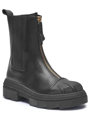 Furla Skórzane sztyblety FURLA GUM