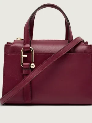 Furla Skórzany kuferek FURLA NUVOLA S BOSTON