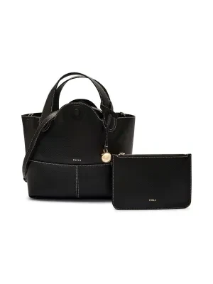 Furla Skórzany kuferek + saszetka FURLA PRIMROSE