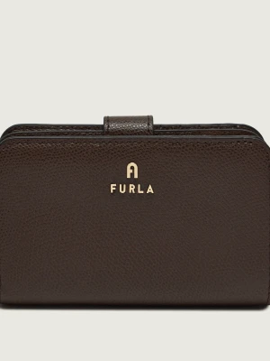 Furla Skórzany portfel Furla Camelia M brązowy