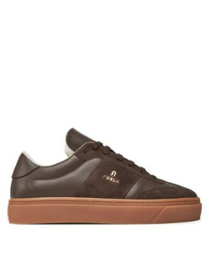 Furla Sneakersy Enjoy Lace-Up YI79ENJ BX3712 PT 2566S Bordowy