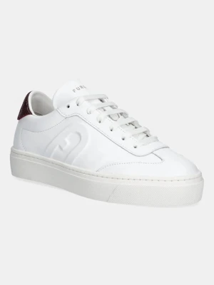 Furla sneakersy skórzane Enjoy Lace-Up Sneaker damskie kolor biały YJ10ENJ BX4054 4187S