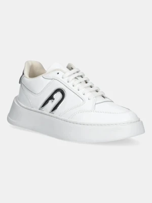 Furla sneakersy skórzane Lace-Up Sneaker damskie kolor biały YJ92SPT A 0203 Q1700