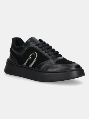 Furla sneakersy skórzane Lace-Up Sneaker T.3 damskie kolor czarny YJ92SPT BX4243 F2200