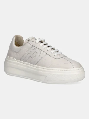 Furla sneakersy skórzane Nuage Lace-Up Sneaker damskie kolor beżowy YJ88NUA BX4071 1704S