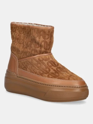 Furla śniegowce zamszowe Nuage Snow Boot kolor brązowy YK29NUA BX4215 RY000