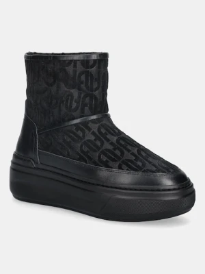 Furla śniegowce zamszowe Nuage Snow Boot kolor czarny YK29NUA BX4215 O6000