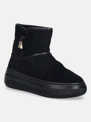 Furla śniegowce zamszowe Nuage Snow Boot kolor czarny YK30NUA BX4212 O6000