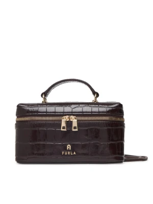 Furla Torebka Camelia Micro WE00625 BX4255 2460S Brązowy ciemny