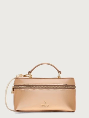 Furla torebka crossbody damska Camelia Micro złoty