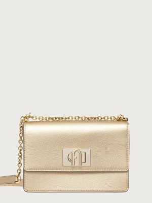 Furla torebka crossbody damska skórzana 1927 Mini Crossbody 20 złoty