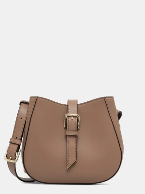 Furla torebka crossbody damska skórzana beżowy