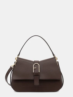 Furla torebka crossbody damska skórzana brązowy