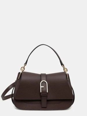 Furla torebka crossbody damska skórzana brązowy