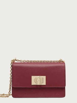 Furla torebka crossbody damska skórzana czerwony